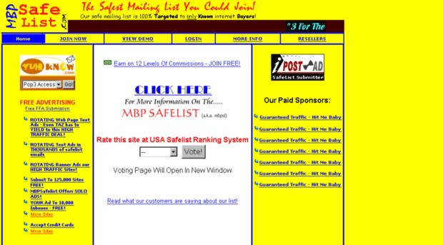 mbpsafelist.com