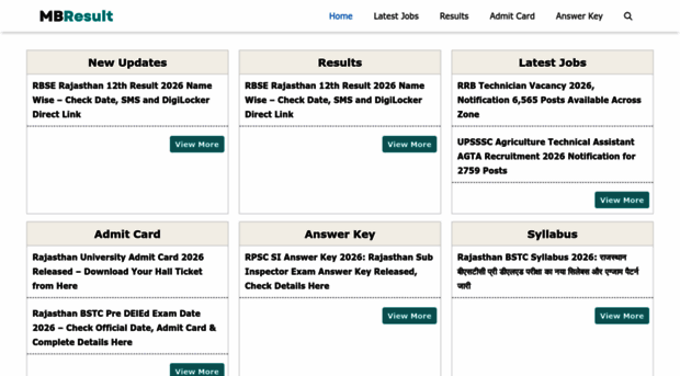 mbresult.com