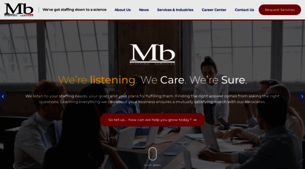 mbstaffing.com