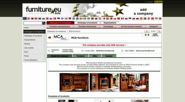 mca.furniture.eu