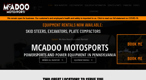 mcadoomotosports.com