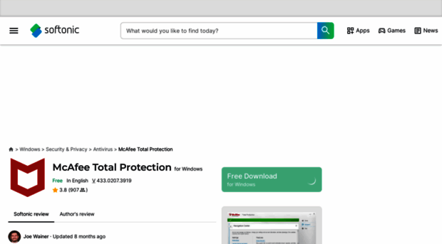 mcafee-total-protection.en.softonic.com