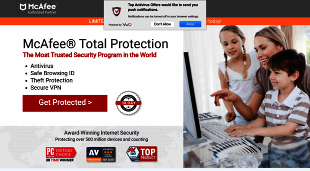 mcafee.topantivirusoffers.com