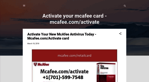 mcafeeeactivate-card.blogspot.com