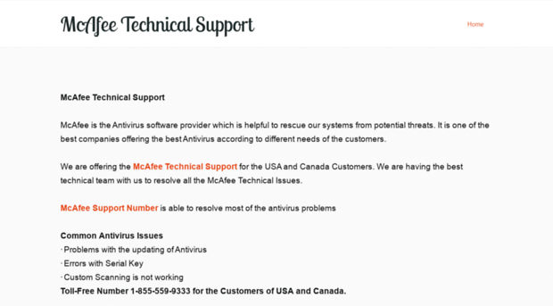 mcafeetechnicalsupport.zohosites.com