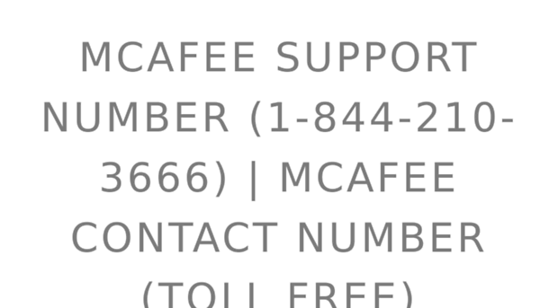 mcafeetechsupportnumber.yolasite.com