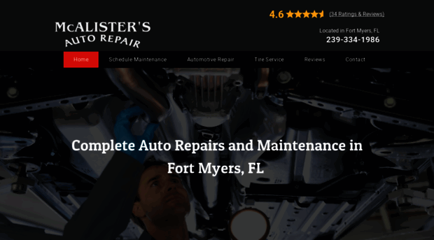 mcalistersautorepair.com