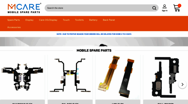 mcarespareparts.com