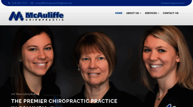 mcauliffechiropractic.com