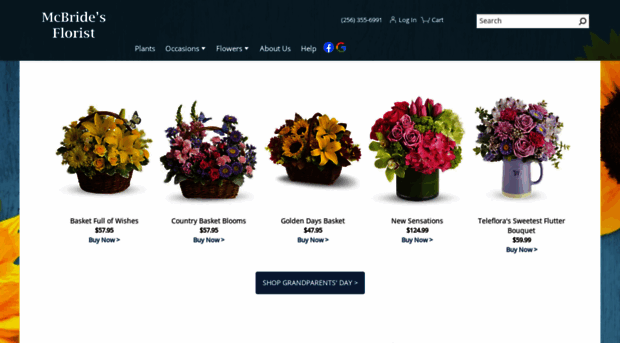 mcbridefloristdecatur.com