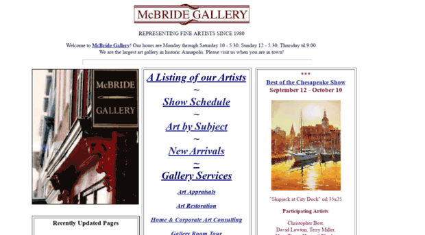 mcbridegallery.com