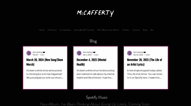 mccaffertyband.com