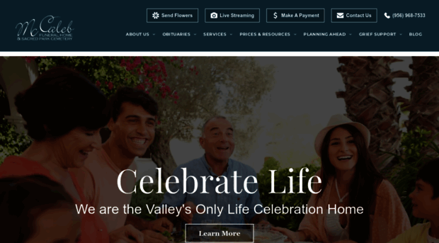 mccalebfuneralhome.com