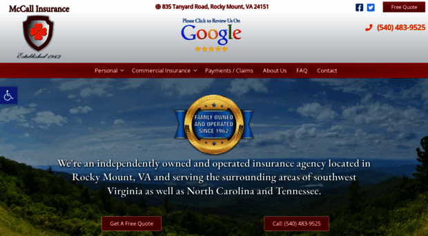 mccallinsurance.net