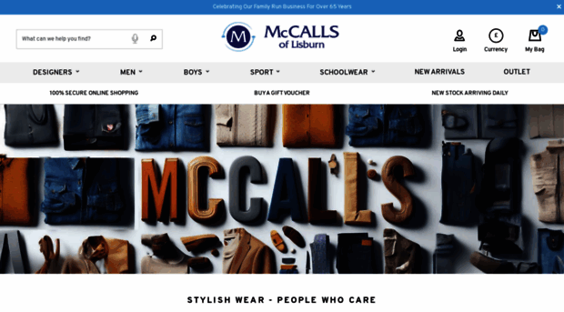 mccallsoflisburn.com