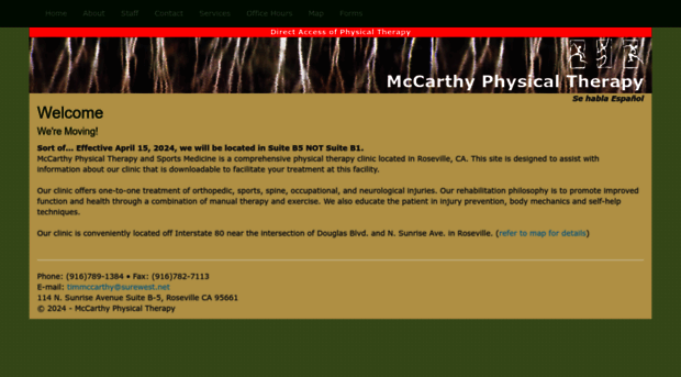 mccarthyphysicaltherapy.com