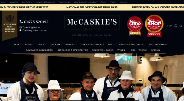 mccaskiebutcher.co.uk