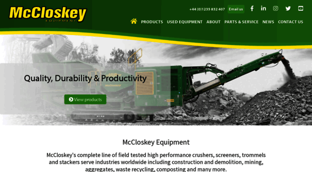 mccloskeyequipment.co.uk