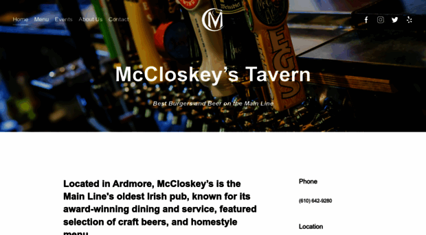 mccloskeystavern.com