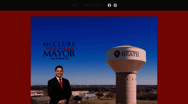 mcclureformayor.com