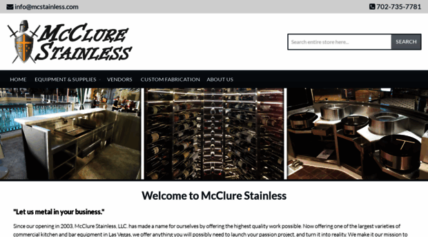 mcclurestainless.com