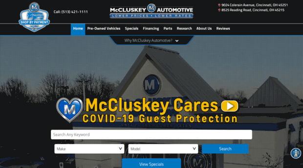 mccluskeyautomotive.com