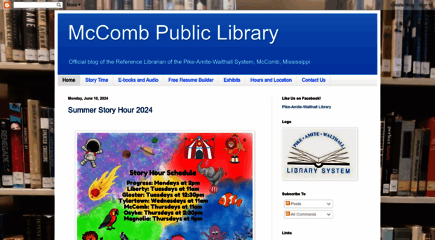 mccomblibrary.blogspot.com