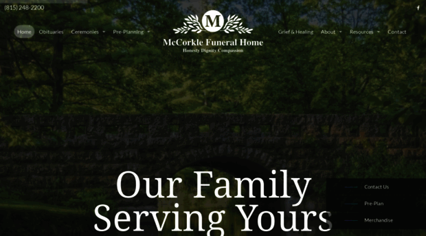 mccorklefuneralhome.com