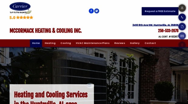 mccormackheatingandcooling.com