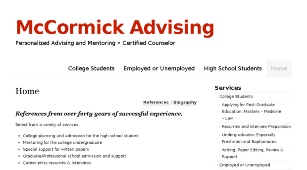 mccormickadvising.com