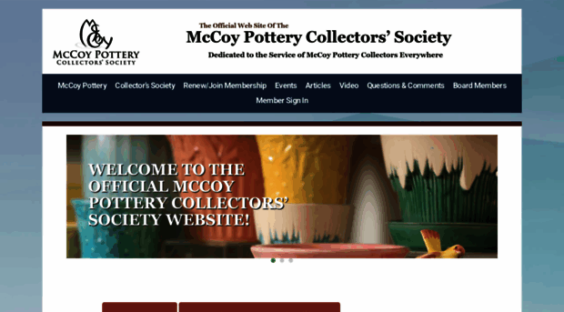 mccoypotterycollectorssociety.org