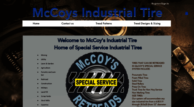 mccoysindustrialtire.com