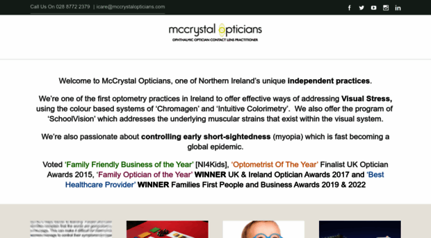 mccrystalopticians.com