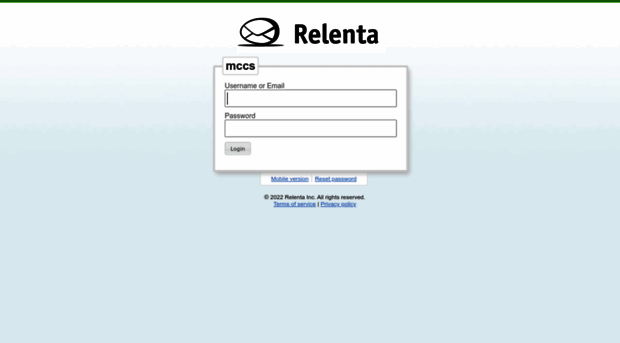 mccs.relenta.com