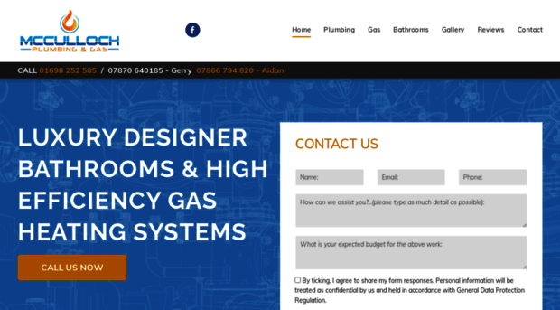 mccullochplumbingandgas.com