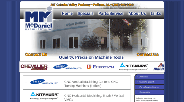 mcdanielmachinery.com