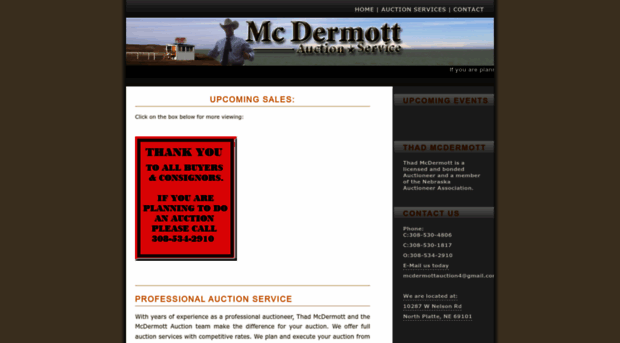 mcdermottauctionservice.com