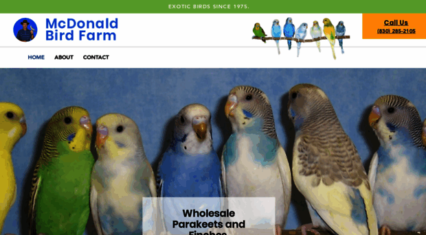 mcdonaldbirdfarm.com