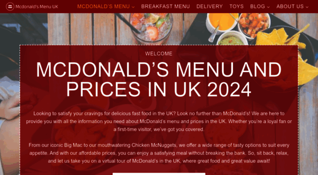 mcdonaldmenu.co.uk