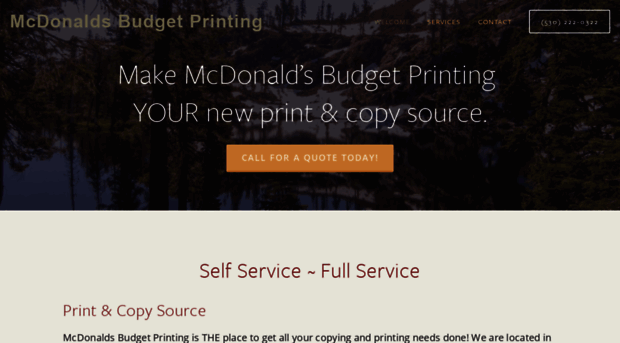 mcdonaldsbudgetprinting.com