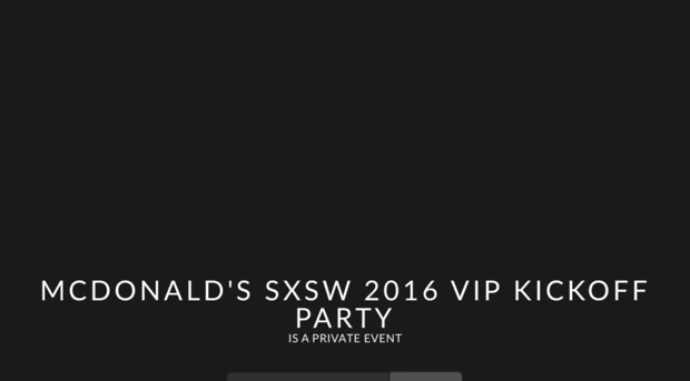 mcdonaldssxsw2016.splashthat.com