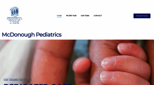 mcdonoughpediatrics.com