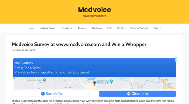 mcdvoice.club