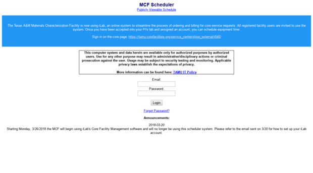 mcf-scheduler.tamu.edu