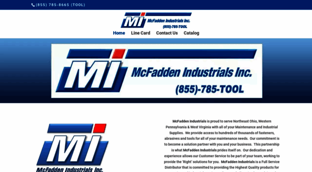 mcfaddenindustrials.com