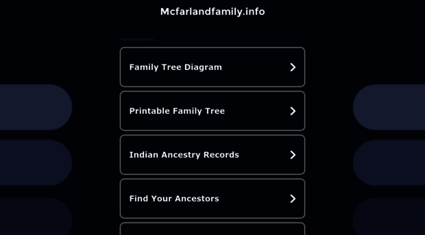 mcfarlandfamily.info