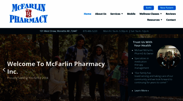 mcfarlinpharmacy.com