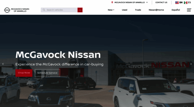 mcgavocknissanamarillo.com