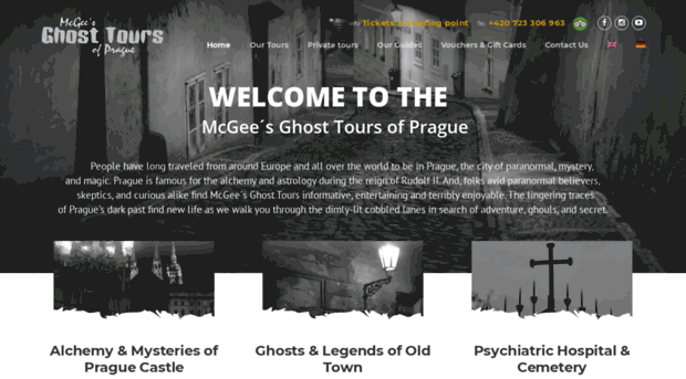 mcgeesghosttours.com