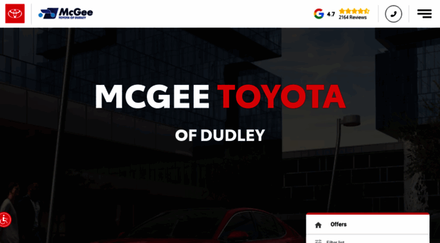 mcgeetoyotaofdudley.com